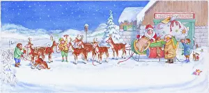 14 15: The Christmas Toy Machine by Janet Winter
