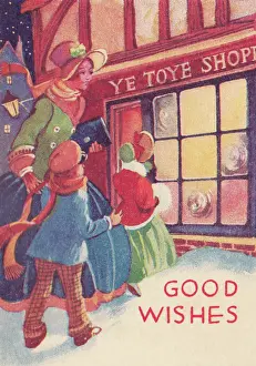 Longingly: Christmas toy shop