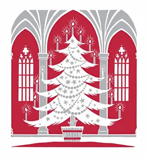 Haywood: Christmas tree in Church