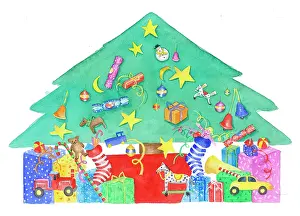 Baubles: Christmas Tree cut-out design