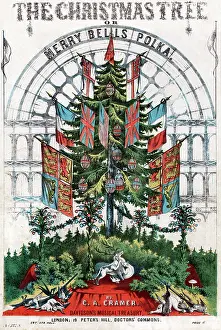 Cramer: The Christmas Tree or Merry Bells Polka by C A Cramer