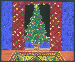Sewn: Christmas Tree panels