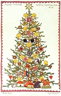 Christmas Tree - Paper cut-out