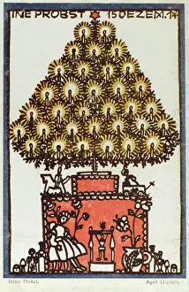 Probst: Christmas Tree - Paper cut-out