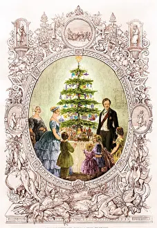 Christmas Tree at Windsor Castle, 1848
