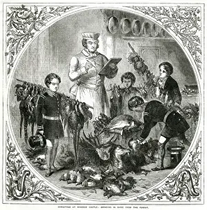 Partridge: Christmas at Windsor Castle 1856