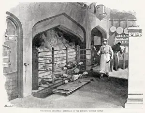 Roast: Christmas at Windsor Castle, Roasting Meat 1894
