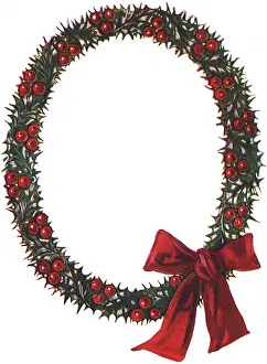 Studded: Christmas Wreath
