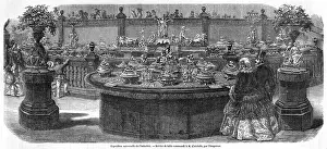 Silverware: Christofle silverware at the Exposition Universelle, 1855