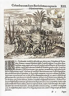Christopher Columbus under Arrest
