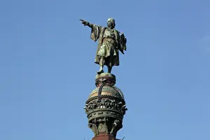 Mirador: Christopher Columbus, The Columbus Monument, Barcelona