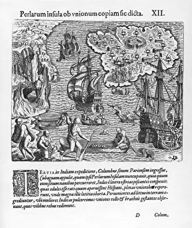 Discovers: Christopher Columbus discovers Cubagua