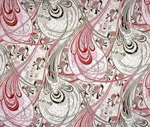 Christopher Dresser textile design 1899