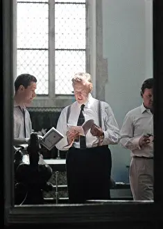 Blythburgh: Christopher Keyte and Peter Pears in Rehearsal