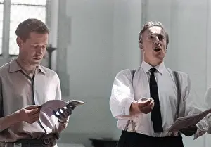 Blythburgh: Christopher Keyte and Peter Pears in Rehearsal
