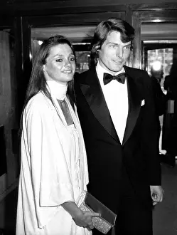 Promising: Christopher Reeve, Superman actor, BAFTA event