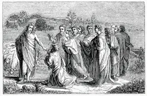 Symbolised: Christ's Charge to Peter, after Raphael