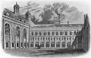 Newgate: Christ's Hospital, Newgate - Old Hall and Library