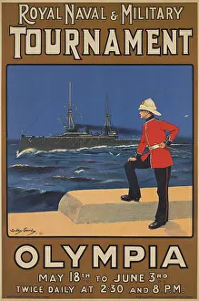 Dobson: Chromolithograph poster - British Military