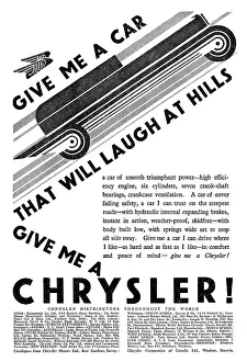Havinden: CHRYSLER ADVERT 1929 - 3