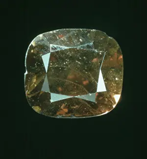 Birthstone: Chrysoberyl cut stone