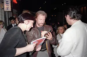Autographs: Chuck Norris in Moscow, 1997