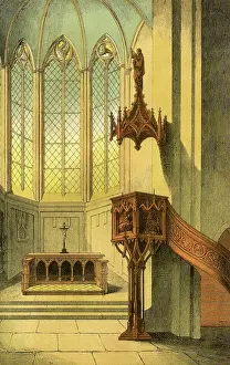 Curving: Church Altar