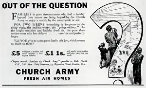 Respite: Church Army Advertisement