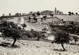 Olives: Church of the Ascension, Mount of Olives, Jerusalem