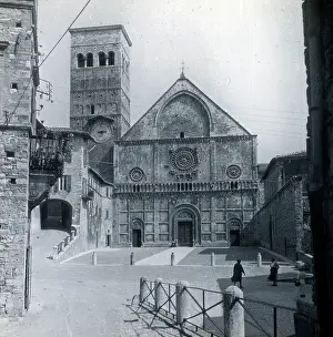 Assisi: Church at Assisi, Italy
