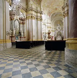 Renewed: Church of the Benedictine monastery Rajhrad