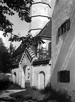 Isar: Church in Beuerberg 1937