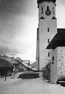 Bischofswiesen: Church in Bischofswiesen, 1936