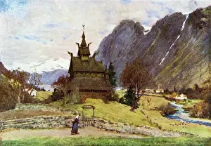 Stavkirke: CHURCH BUILDING, NORWAY