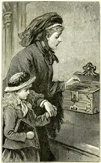 Benevolence: Church Charity Box - Remember the Poor