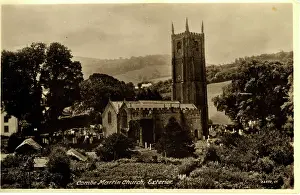 Combe: Church, Combe Martin, Devon