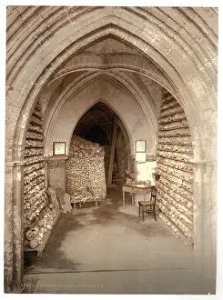 Hythe: The church crypt, Hythe, England