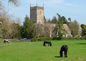Glos: Church at Frampton on Severn, Gloucestershire