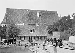 Goers: Church-goers in Forchheim, 1904