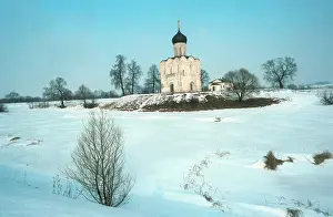 Popov: Church of Intercession on Nerl River, 1993