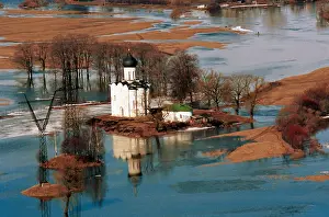 Nerl: Church of Intercession on Nerl River, 1994