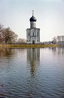 Nerl: Church of Intercession on Nerl River, 1999