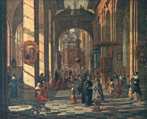 Borch: Church Interior