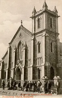 Railings: Church at Kimberley, Northern Cape Province, South Africa