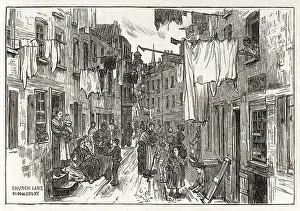 Bloomsbury: CHURCH LANE/SLUM/1875