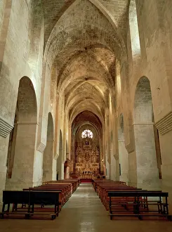 Church of the Monastery of Santes Creus. Interior