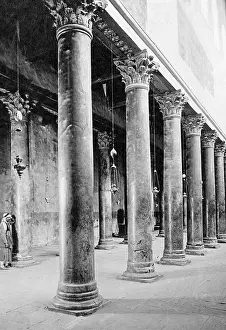 Presumed: Church of the Nativity in Bethlehem, around 1930