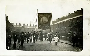 Stalybridge: Church Parade, Hurst, Lancashire