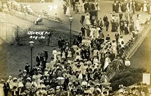 Folkestone: Church Parade, Thought to be at Folkestone, Kent