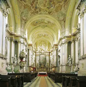 Photogaphy: Church of the Premonstratensian monastery Jaszov